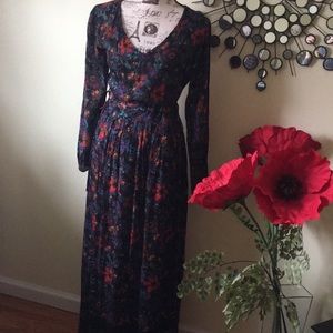 Bbrave Ever Eve vintage floral maxi dress